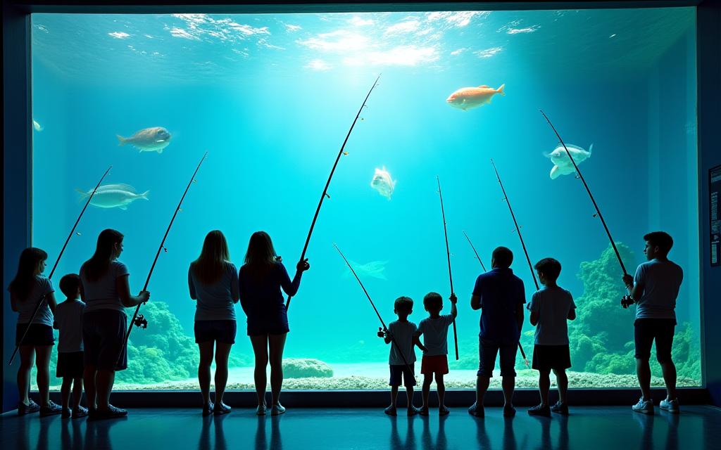 アクアリウム釣り体験